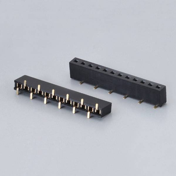 China wholesale Exhibition Stand -
 Female Header  Pitch:2.0mm(.047″)  Single Row  SMD  180° – Yuanyue
