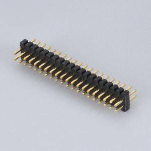 Pin Header Pitch:1.0mm(.039″) Dual Row Straight Type