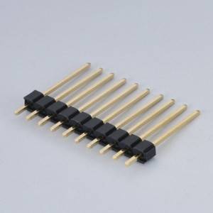Pin Header Pitch:2.54mm(.100″) Single Row Straight Type