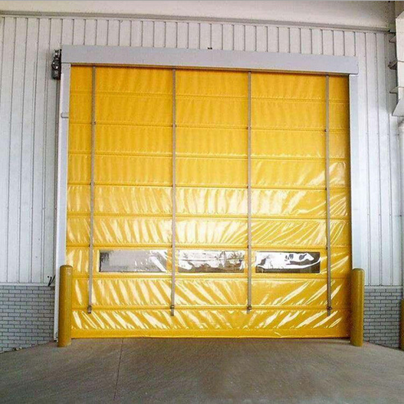 Stacking Roller Shutter PVC Door for Quick and Safe Access