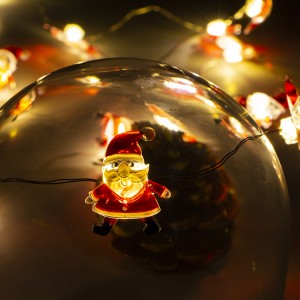 Battery Operated Santa Claus LED String Lights | ZHONGXIN