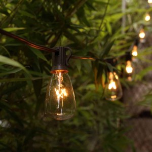 Patio String Lights Outdoor Edison Bulb Hanging Decor