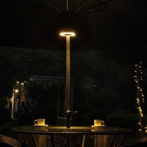 Battery Operated Patio Umbrella Lights with 34 Warm White LEDs丨ZHONGXIN