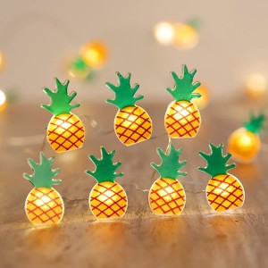 Battery Operated Pineapple LED String Lights | ZHONGXIN