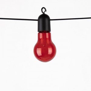 Wholesale PS50 Bulb Solar Powered LED String Lights | ZHONGXIN
