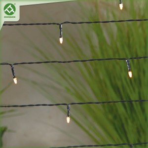 100 Mini LED Solar Holiday String Light Outdoor