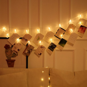 China Factory Photo Clip Star String Lights for Hanging Pictures Cards | ZHONGXIN
