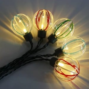 Cheap price Popular Clear Glass Bulb Christmas Tree Patio Decoration Rope Festoon Fairy Lighting  Copper Wire Led String Light