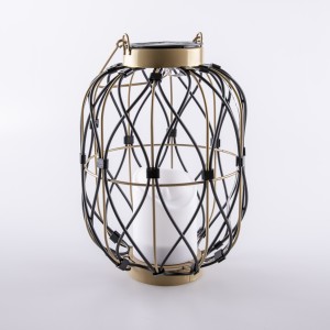 Wholesale Decorative Solar Powered Lantern Outdoor Wire Lantern | ZHONGXIN