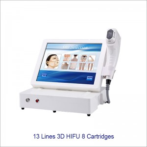 3D HIFU 300V 20000 Shots 4Hz 8 Cartridges Face Lifting and Body Skin Tightening Beauty Machine 3D Focused Ultrasound