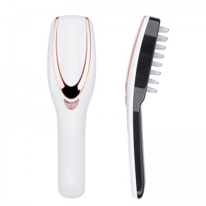 HR202B Wireless Infrared Laser Hair Vibration Massage Comb 2in1 Anti Hair Loss Hair Comb