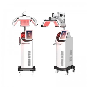 HR208 Photo Therapy Colorful PDT Phototherapy Machine 660nm 850nm Hair Regrowth Facial Care