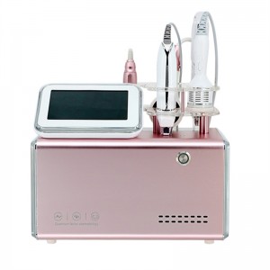 SG02 Portable 5in1 Multifunction Wrinkle Removal Facial Massage Cooling Hammer RF Beauty Device