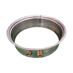Nut cap ring projection welding