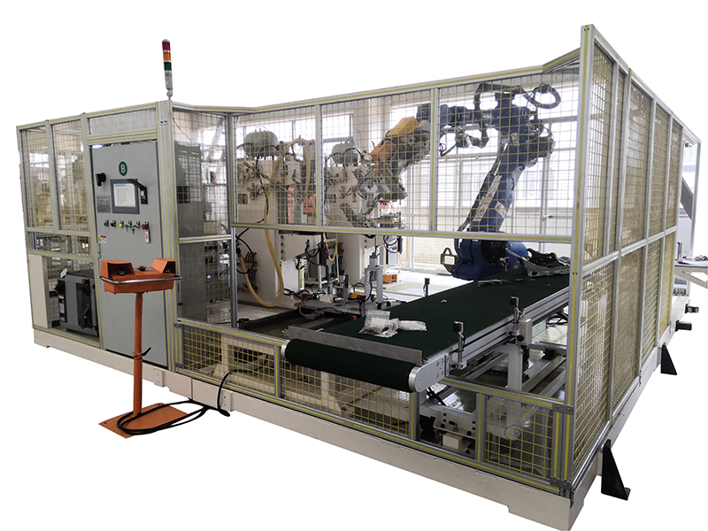 Project Introduction of Automatic Spot Welding Workstation for New Energy Auto Parts