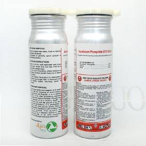 Алуминиев фосфид 57% таблетка Плоска таблетка Пестицид Инсектицид за убиване на мишки