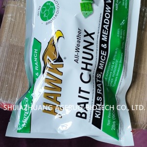 Bromadiolone Rodenticide Rodenticide 0.005% Block Bait Rat Poison Bromadiolon