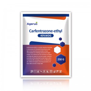 Carfentrazone-ethyl 10% WP 40% WDG Herbicide China Supplier OEM