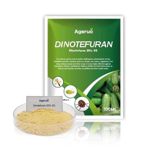 New Fashion Design for Deltamethrin Powder - Ageruo Dinotefuran 20% SC of New Insecticide for Sale – AgeruoBiotech