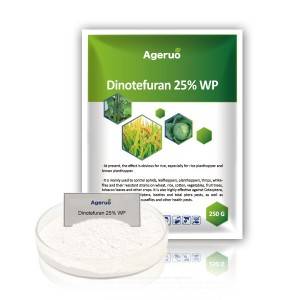 Neonicotinoid Insecticide Dinotefuran 25% WP for Pests Control
