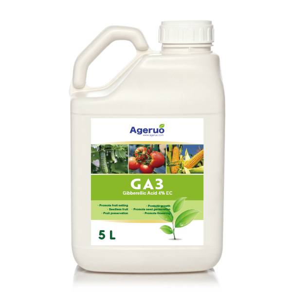 Good quality Glyphosate - Ageruo Gibberellic Acid 4% EC of Efficient Plant Growth Hormone (GA3 / GA4+7) – AgeruoBiotech