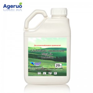 Fabriko rekta prezo de Agrokemiaj Pesticidoj Glufosinato-amonio 20%SL