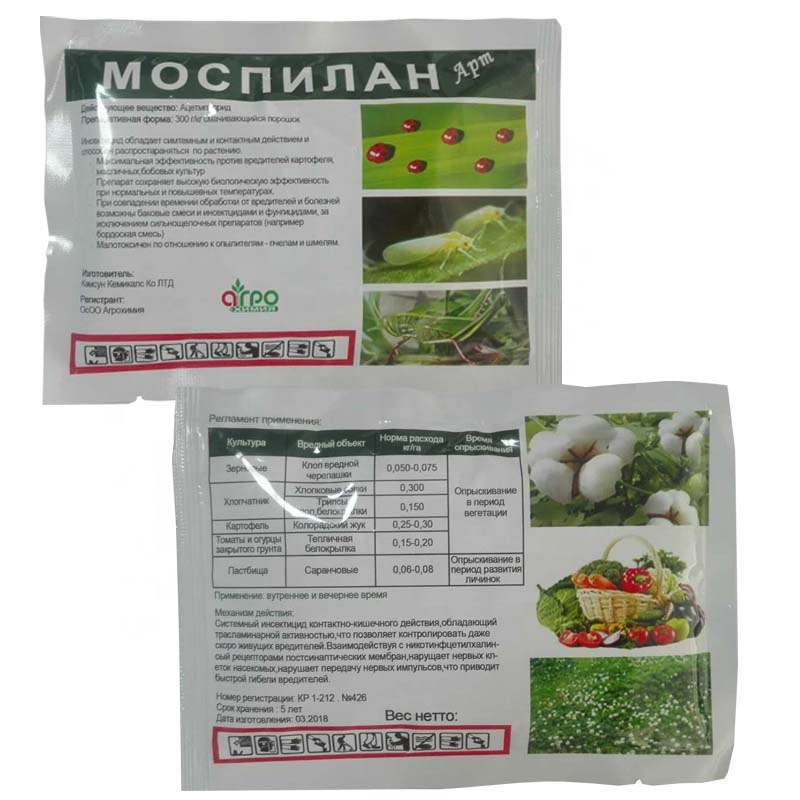 insecticide Acetamiprid 20% SP hot sale pestisidyo agrochemical acaricide