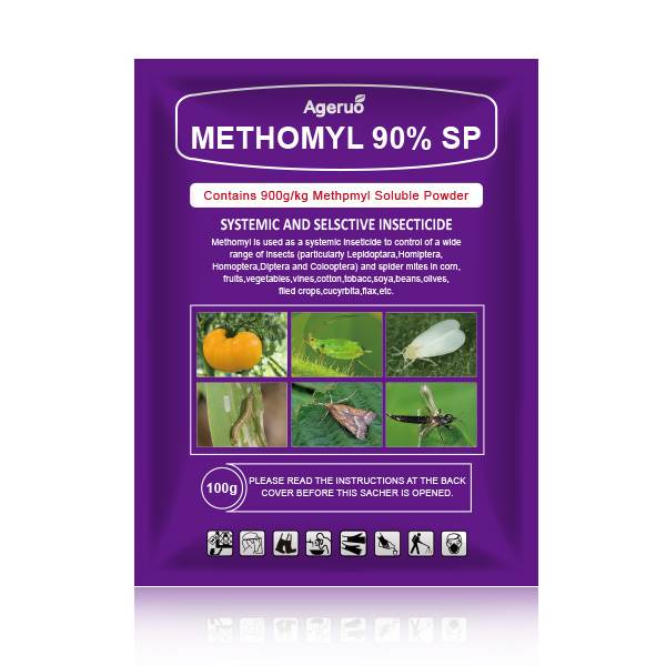 Deltamethrin කුඩු සඳහා නව විලාසිතා නිර්මාණය - Ageruo Methomyl 90% SP උසස් තත්ත්වයේ සහ කර්මාන්තශාලා මිල සමඟ - AgeruoBiotech