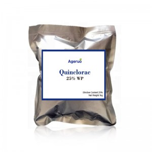 Quinclorac 25% WP selektyvus herbicidas, skirtas užkirsti kelią barnyardgrass