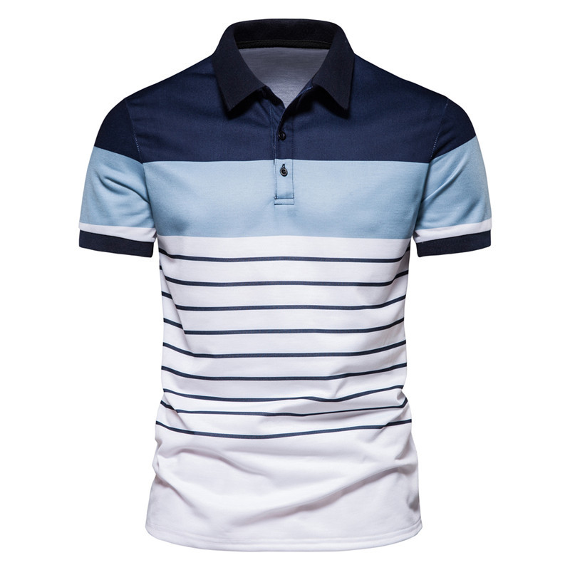ເສື້ອໂປໂລຜູ້ຊາຍ Custom Design Short sleeved Casual Formal Polo Fitness Shirt