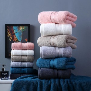 Conjunto de toalhas de banho barato no atacado