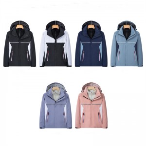 Jachetă de exterior pentru bărbați și femei Hanorac cu capotă moale, rezistent la vânt, pentru drumeții, pentru camping, haină, jachetă cargo, schi, schi, schi