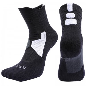 Protiskluzové basketbalové elitní běžecké ponožky