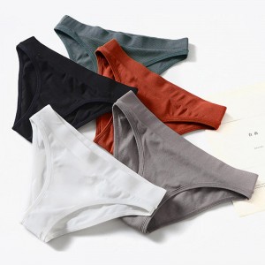 Bavlněné kalhotky Plus Size Dámské spodní prádlo