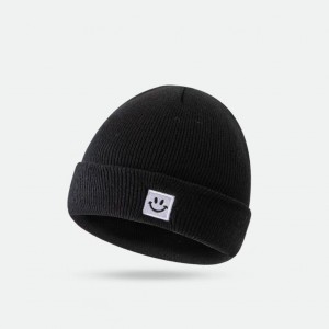 Knitted Hat කාන්තා හුරුබුහුටි සරත් සෘතුවේ සහ ශීත ඍතු ප්රවණතාවය බහුකාර්ය