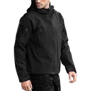 Чоловіча військово-тактична куртка з капюшоном aidu для активного відпочинку Водонепроникна куртка для активного відпочинку