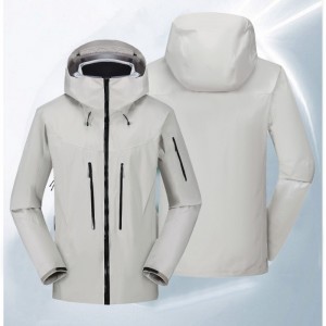 Wholesale lightweight waterproof hooded outdoor men’s jackets
