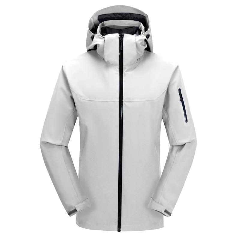 Мужчынская зімовая цёплая куртка-духоўка 2 у 1, вятроўка, воданепранікальныя снежныя курткі