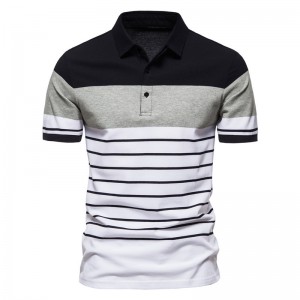 पोलो पुरुष शर्ट सानुकूल डिझाइन शॉर्ट स्लीव्ह कॅज्युअल फॉर्मल पोलो फिटनेस शर्ट
