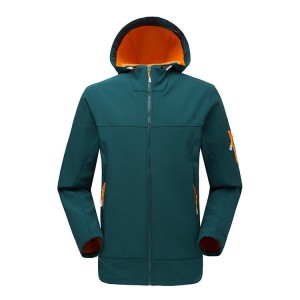Cov Neeg Laus Classic Softshell Top Txiv neej Super Mos Dej-Repellent Zipped Jacket