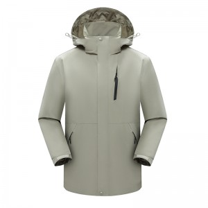 Unisex OEM 150D høj elastik med fleece Ny teknologi hardshell jakke vand- og vindtæt udendørs jakke