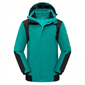 Customized outdoor mountain women’s windproof multi size jacket waterproof soft shell polar wool ski jacket
