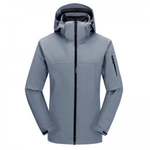 Lehilahy Ririnina Mafana 2 In 1 Puffer Jacket Windbreaker Waterproof Snow Jackets