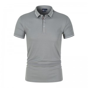 Customized men’s shirt design Polo short sleeved casual
