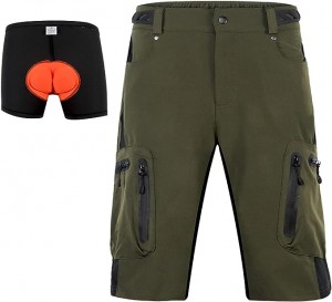 Pantallona të shkurtra për çiklizëm veror për meshkuj Biçikletë malore tatëpjetë, sportive të lirshme në natyrë, MTB, pantallona motorrike