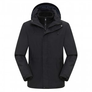 La chaqueta de los hombres de gran tamaño casual de los hombres populares de la chaqueta impermeable la chaqueta de los hombres cómodos