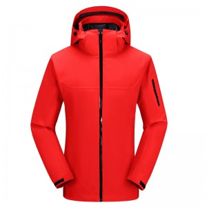 Мужчынская зімовая цёплая куртка-духоўка 2 у 1, вятроўка, воданепранікальныя снежныя курткі