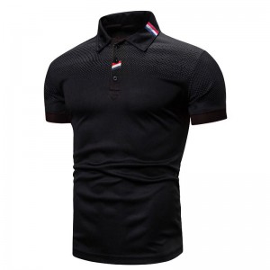 कस्टमाइज्ड फैशन पोलो नेक टी-शर्ट शॉर्ट स्लीव पुरुषों की शुद्ध कॉटन पुरुषों की टी-शर्ट