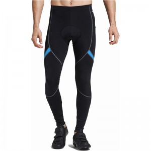 Men's Bike Pants Long 4D Padded Cycling Tights Leggings Outdoor Riding Bicycle