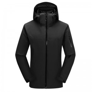 Чоловіча зимова тепла куртка-пуховик 2 в 1, вітровка, водонепроникні зимові куртки